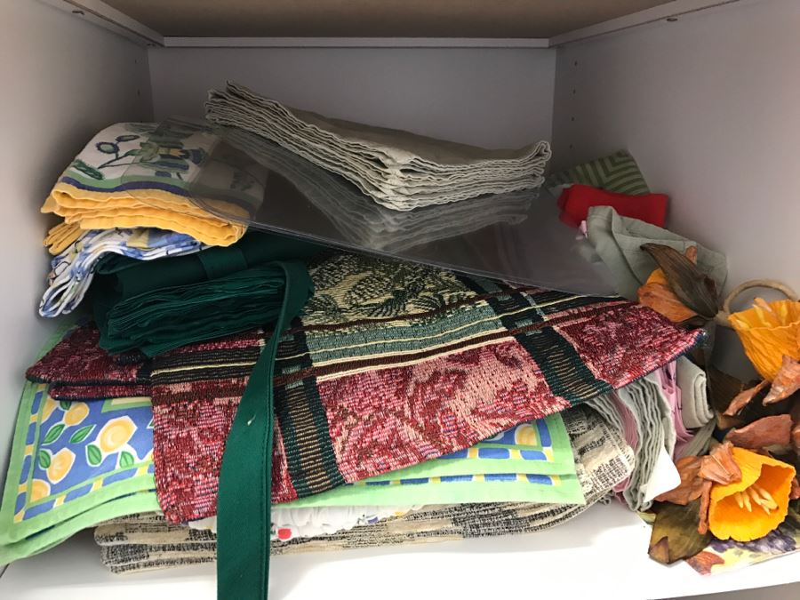 Utility Drawer And Placemat Lot - See Photos [Photo 2]