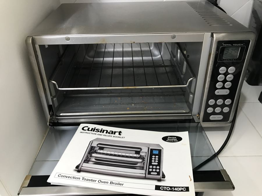 Cuisinart Convection Toaster Oven Broiler CTO140PC