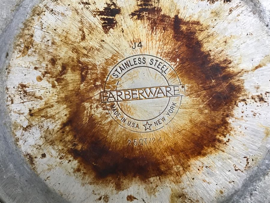 Large Lot Of Farberware Pots, Bialetti Skillets, Cast Iron Skillet - See All Photos [Photo 13]