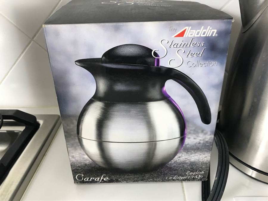 Cuisinart PerfecTemp Cordless Programmable Kettle CPK-17 And Aladdin Stainless Steel Carafe [Photo 6]