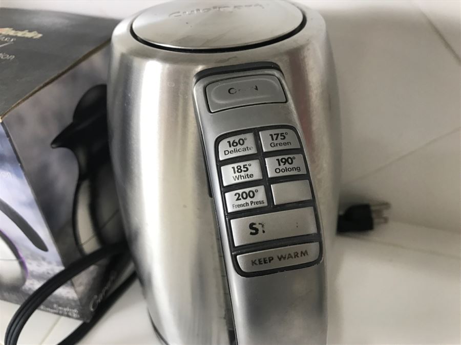 Cuisinart PerfecTemp Cordless Programmable Kettle CPK-17 And Aladdin Stainless Steel Carafe [Photo 3]