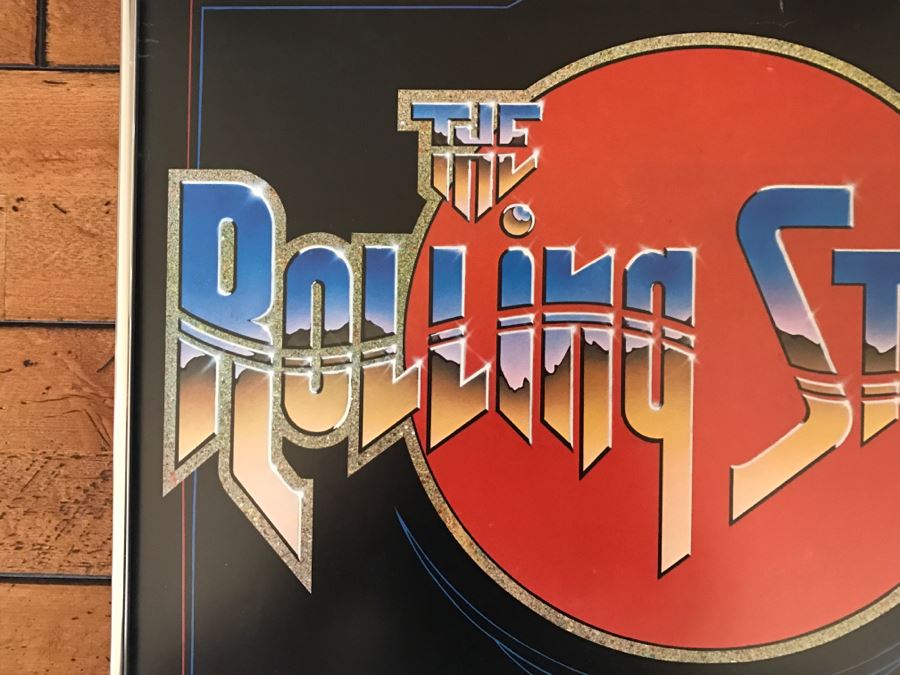 Vintage Framed Rock & Roll Poster The Rolling Stones Cow Palace Bill Graham Presents In San Francisco Design By R. Tuten Mouse Kelley [Photo 4]