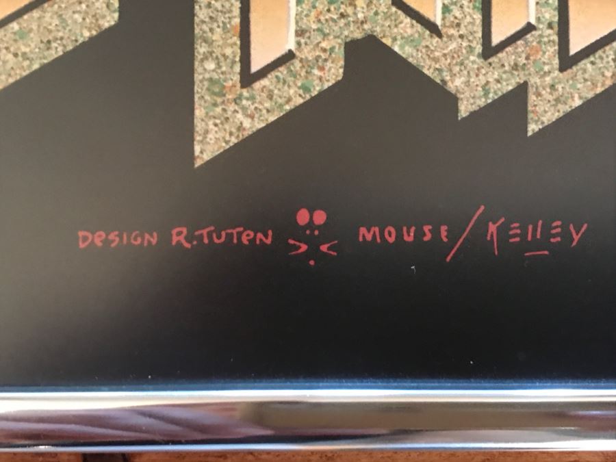 Vintage Framed Rock & Roll Poster The Rolling Stones Cow Palace Bill Graham Presents In San Francisco Design By R. Tuten Mouse Kelley [Photo 9]