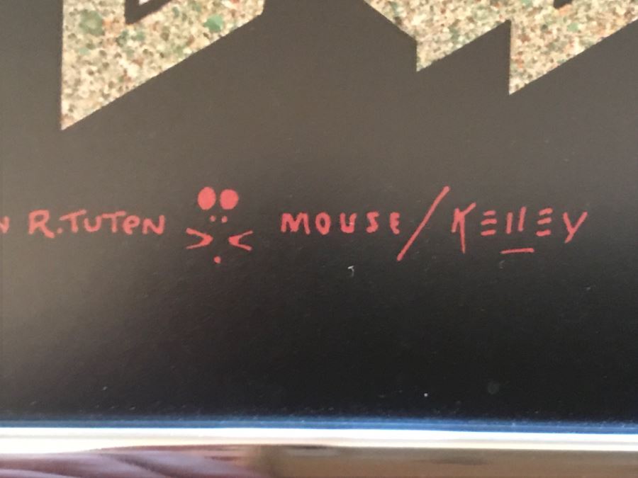 Vintage Framed Rock & Roll Poster The Rolling Stones Cow Palace Bill Graham Presents In San Francisco Design By R. Tuten Mouse Kelley [Photo 11]