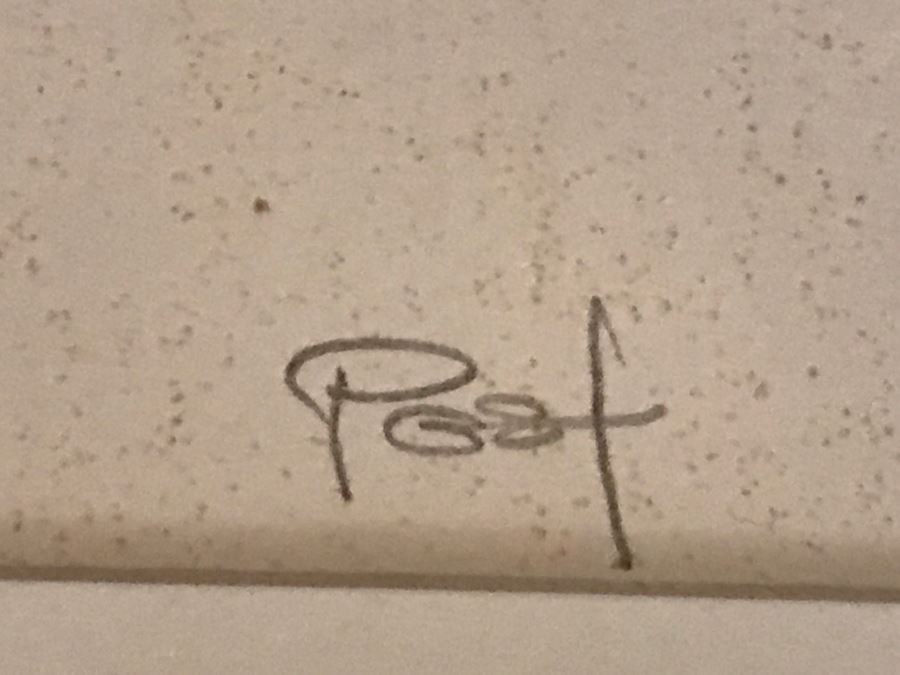 Limited Edition Hand Signed Abstract Print 26 Of 60 Signed Post? [Photo 10]