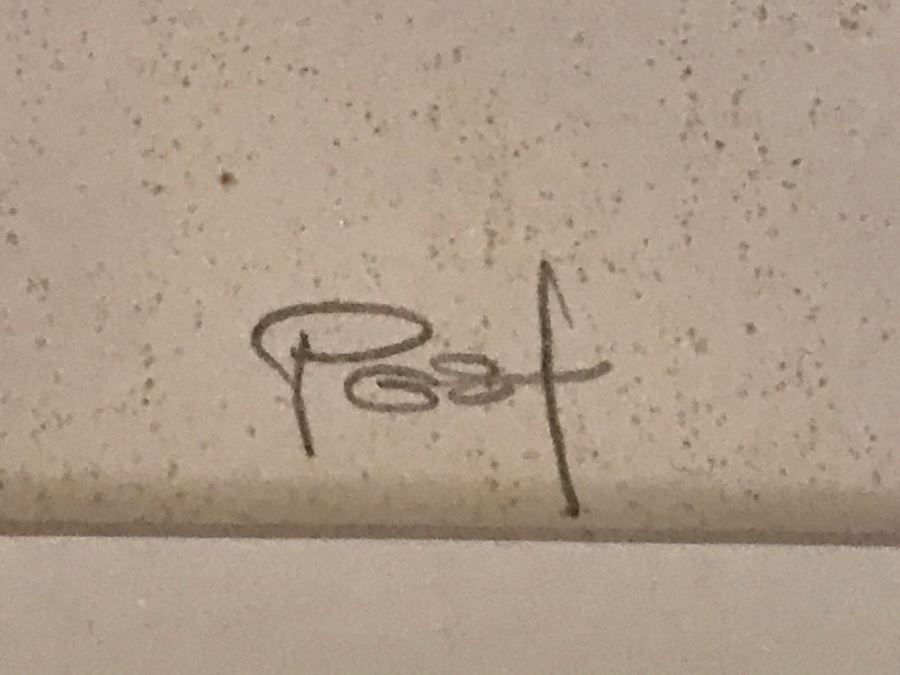 Limited Edition Hand Signed Abstract Print 26 Of 60 Signed Post? [Photo 2]