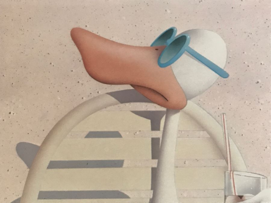 Limited Edition Hand Signed 'Bedard' Print Titled 'Sitting Ducks' 7 Of 450 [Photo 9]