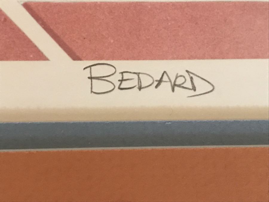 Limited Edition Hand Signed 'Bedard' Print Titled 'Sitting Ducks' 7 Of 450 [Photo 11]