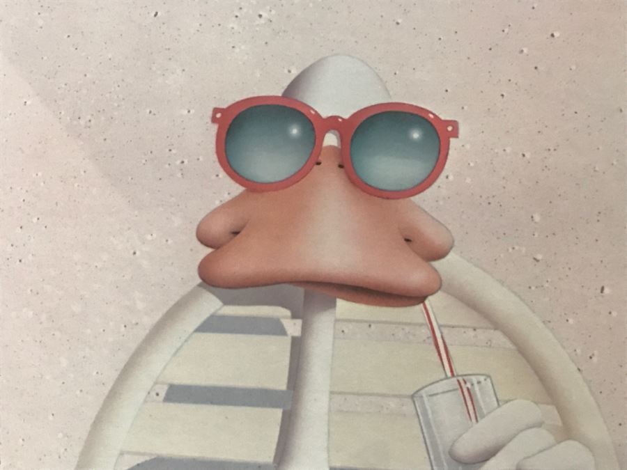 Limited Edition Hand Signed 'Bedard' Print Titled 'Sitting Ducks' 7 Of 450 [Photo 8]