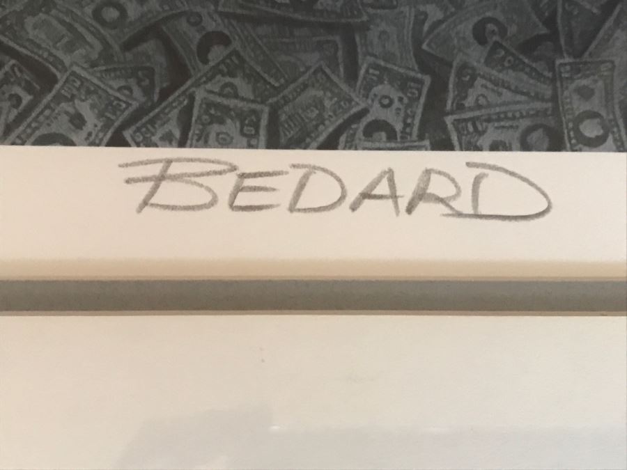 Limited Edition Hand Signed 'Bedard' Print Titled 'The Failure Of Capitalism' 103 Of 450 [Photo 7]