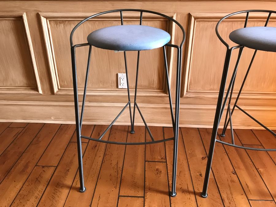 2 Vecta Steelcase Modern Bar Stools Chairs [Photo 4]