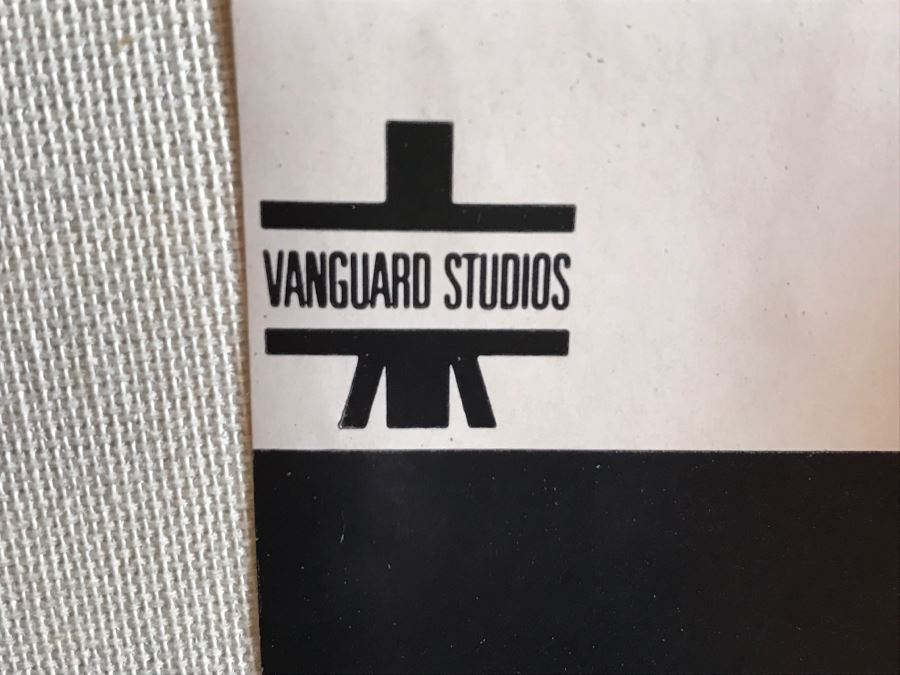 Vintage 1969 Vanguard Studios Bevelry Hills Painting Of Dandelion Flowers On Canvas Signed [Photo 10]