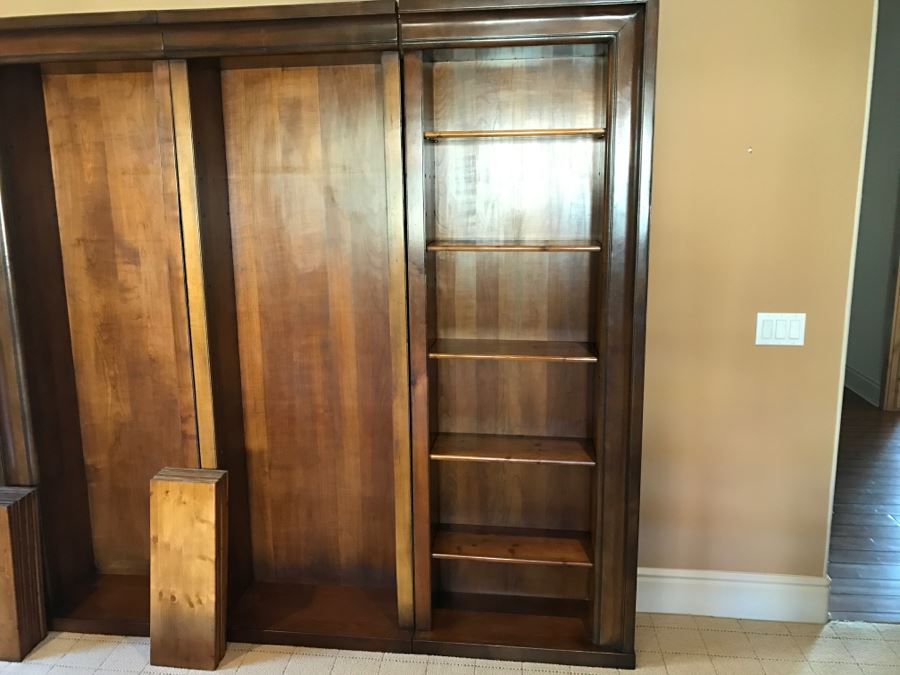 Roche Bobois Solid Wood 3-Piece Bookcase Bookshelf [Photo 5]