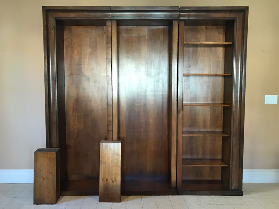 Roche Bobois Solid Wood 3-Piece Bookcase Bookshelf [Photo 21]