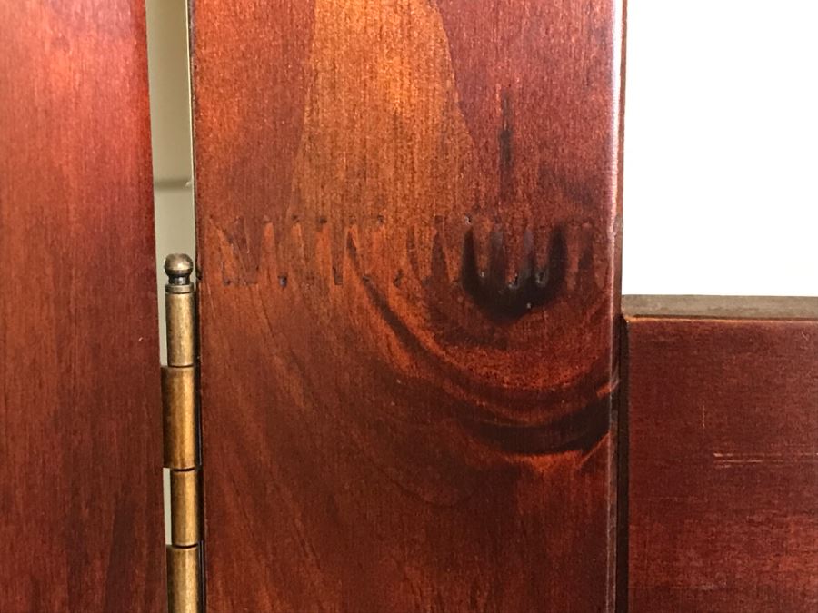 Wooden 3-Panel Mission Style Screen [Photo 6]