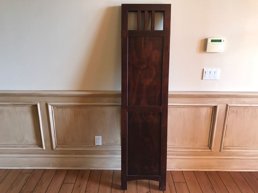 Wooden 3-Panel Mission Style Screen [Photo 8]