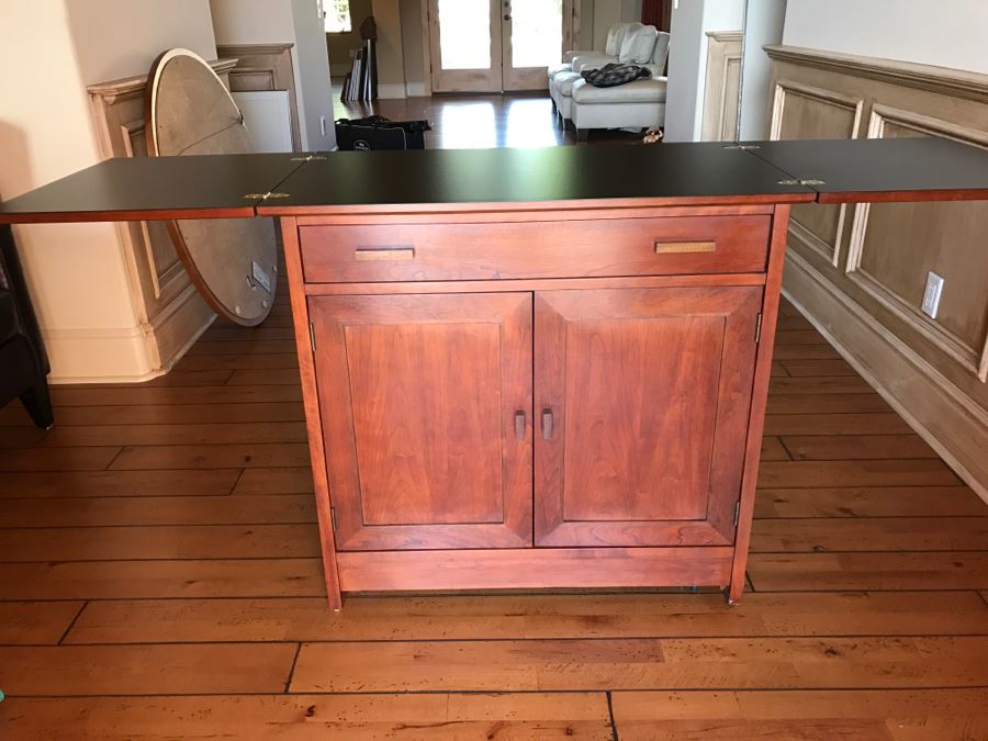 Stickley Furniture Dining Room Server Opens To A Heat Resistant Surface Mission Style [Photo 12]