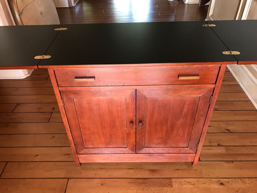 Stickley Furniture Dining Room Server Opens To A Heat Resistant Surface Mission Style [Photo 13]