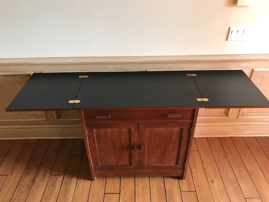 Stickley Furniture Dining Room Server Opens To A Heat Resistant Surface Mission Style [Photo 11]