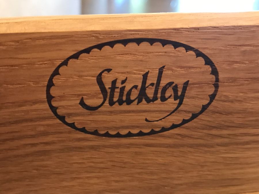 Stickley Furniture Dining Room Server Opens To A Heat Resistant Surface Mission Style [Photo 2]