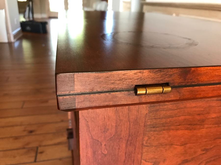 Stickley Furniture Dining Room Server Opens To A Heat Resistant Surface Mission Style [Photo 20]