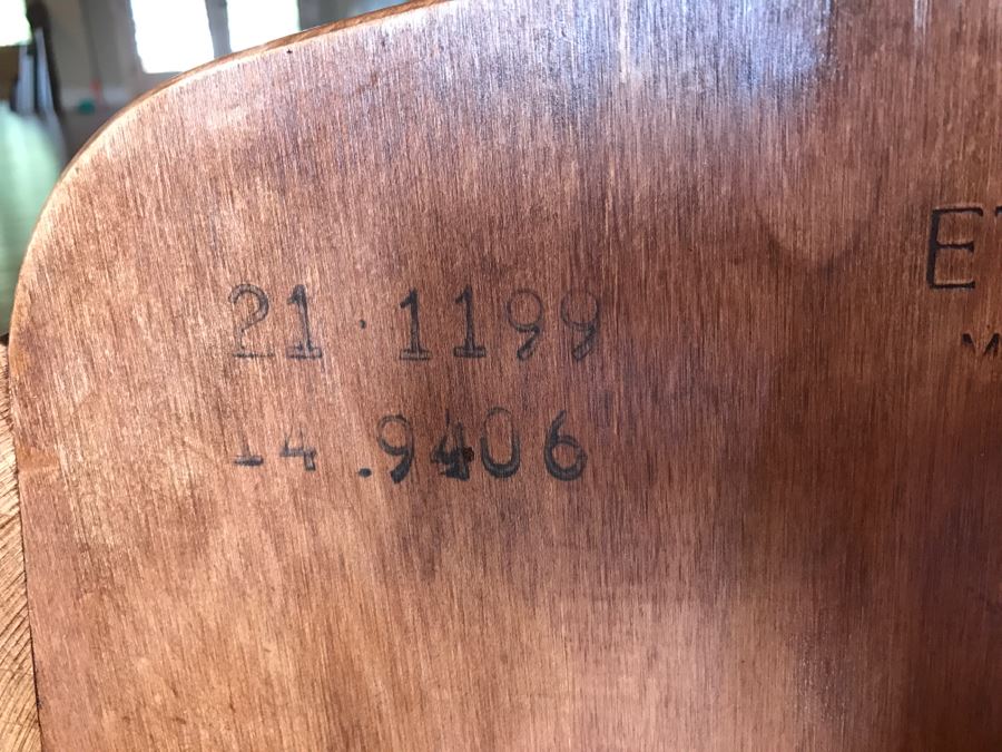 Classy Ethan Allen Country Colors Office Chair On Casters [Photo 14]