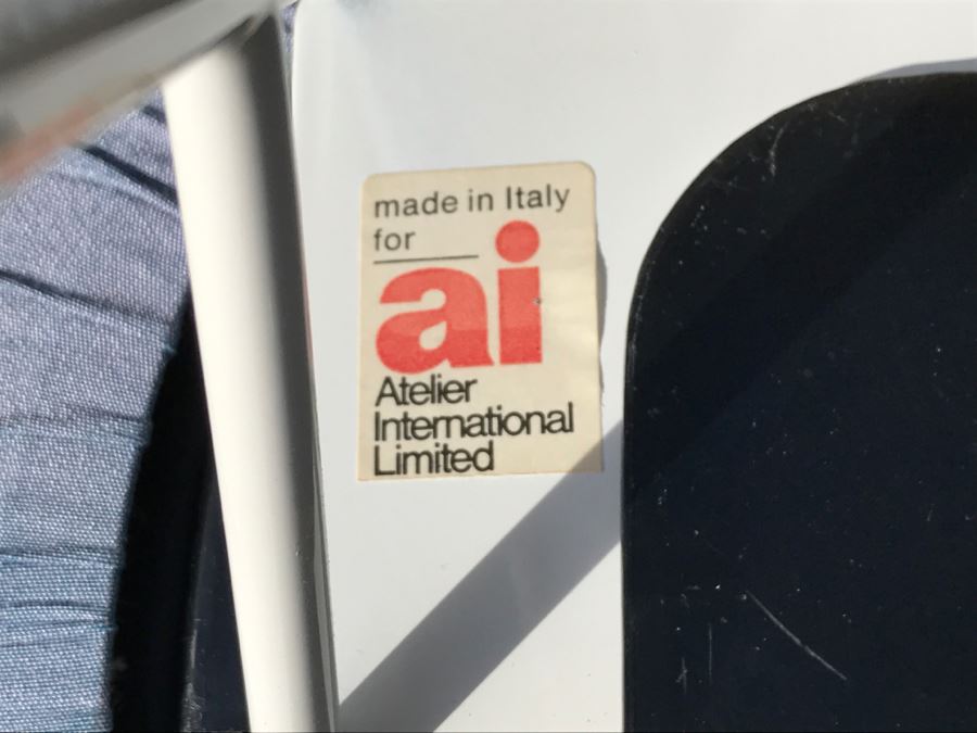 RARE Frank Lloyd Wright Midway Garden Chairs By Cassina Each Stamped With Frank Lloyd Wright And Numbered 34 1/2' X 16 1/2' X 19' [Photo 34]