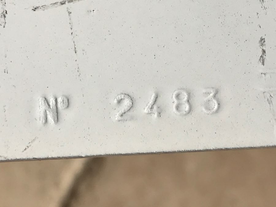 RARE Frank Lloyd Wright Midway Garden Chairs By Cassina Each Stamped With Frank Lloyd Wright And Numbered 34 1/2' X 16 1/2' X 19' [Photo 12]