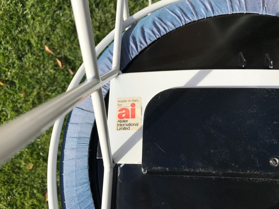 RARE Frank Lloyd Wright Midway Garden Chairs By Cassina Each Stamped With Frank Lloyd Wright And Numbered 34 1/2' X 16 1/2' X 19' [Photo 33]