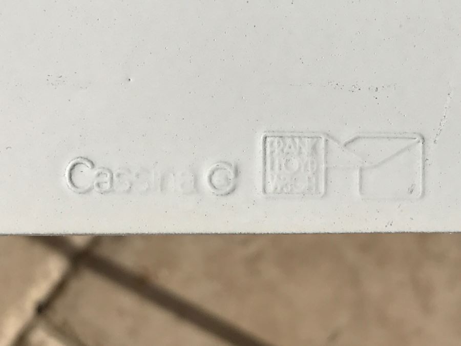 RARE Frank Lloyd Wright Midway Garden Chairs By Cassina Each Stamped With Frank Lloyd Wright And Numbered 34 1/2' X 16 1/2' X 19' [Photo 17]