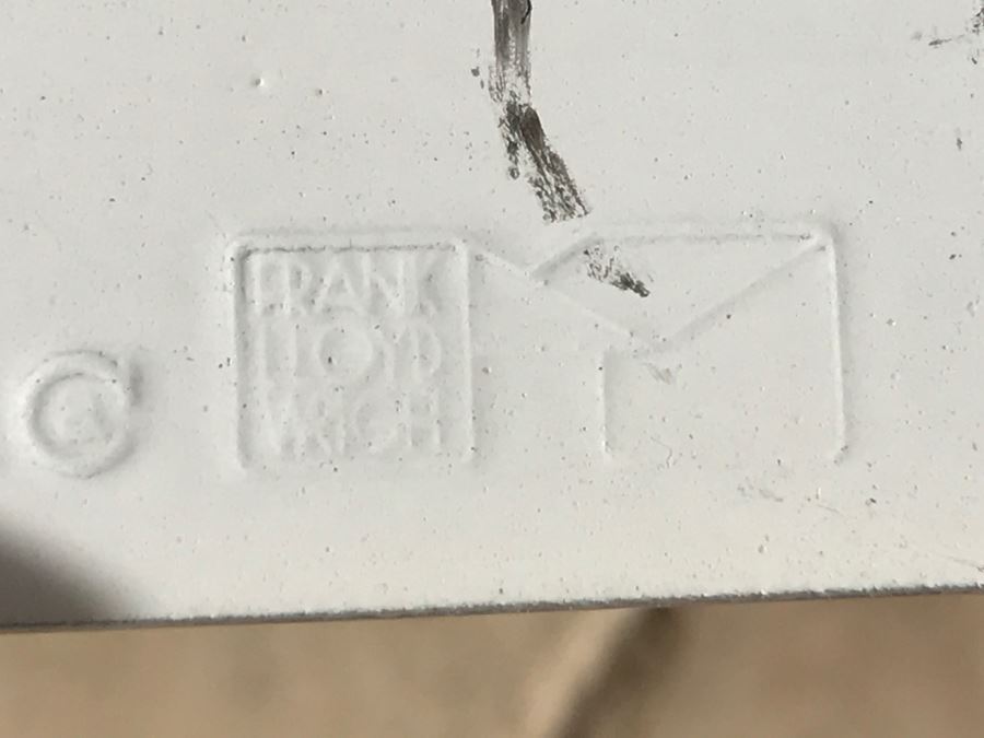 RARE Frank Lloyd Wright Midway Garden Chairs By Cassina Each Stamped With Frank Lloyd Wright And Numbered 34 1/2' X 16 1/2' X 19' [Photo 11]