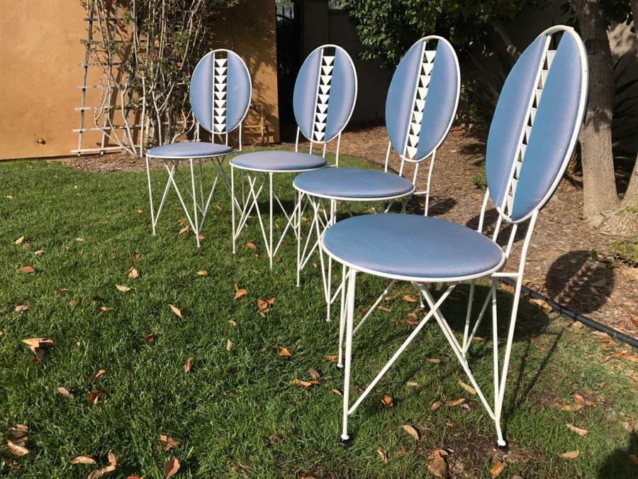 RARE Frank Lloyd Wright Midway Garden Chairs By Cassina Each Stamped   24503 Nbry 