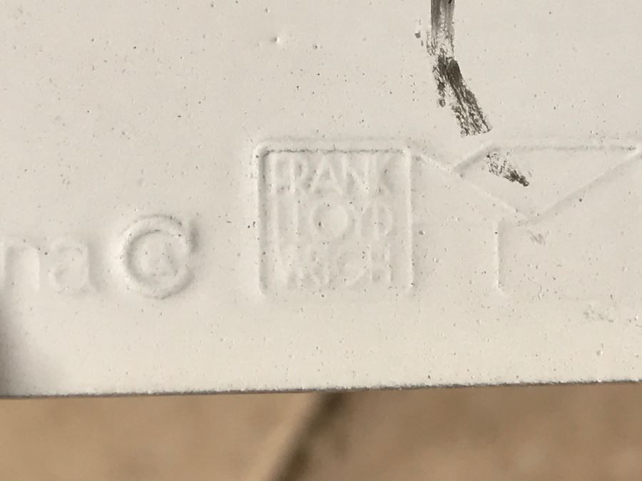 RARE Frank Lloyd Wright Midway Garden Chairs By Cassina Each Stamped With Frank Lloyd Wright And Numbered 34 1/2' X 16 1/2' X 19' [Photo 10]