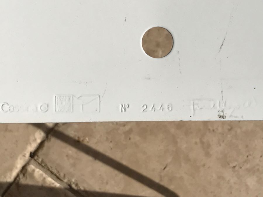 RARE Frank Lloyd Wright Midway Garden Chairs By Cassina Each Stamped With Frank Lloyd Wright And Numbered 34 1/2' X 16 1/2' X 19' [Photo 24]