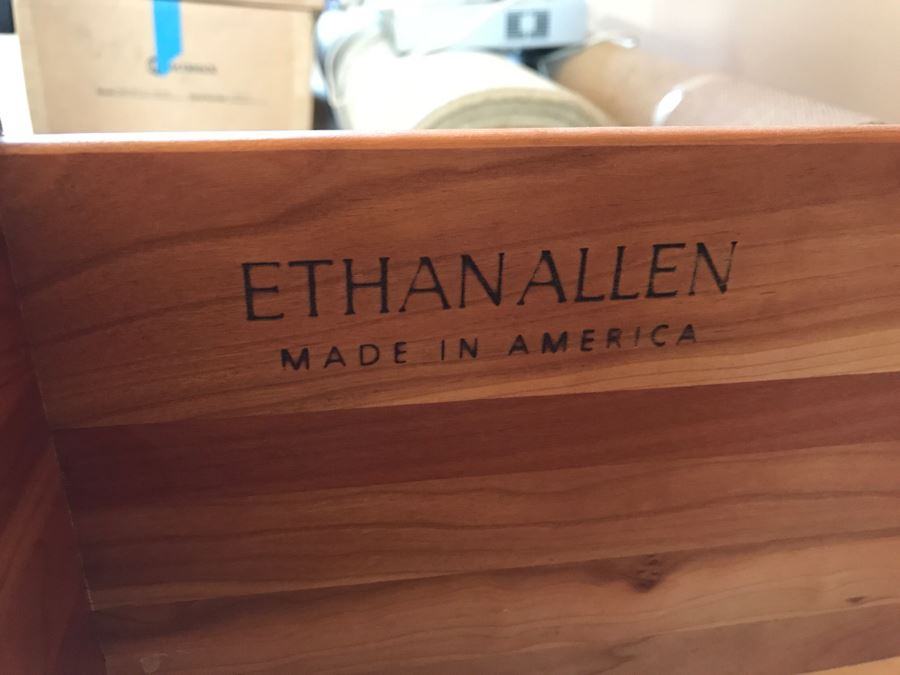 Nice Ethan Allen Mission Style Cabinet Armoire Closet [Photo 2]