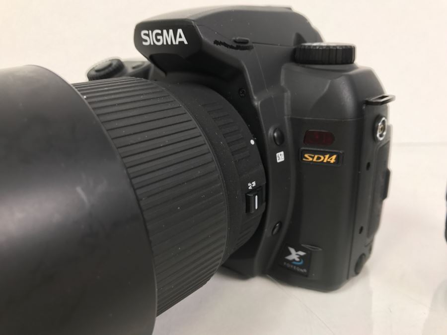 SIGMA Digital Camera SD14 14MP Digital SLR With Camera Case, SIGMA 50MM DG Macro Autofocus Lens And SIGMA 70–300mm F/4–5.6 APO DG Macro Lens - See All Photos [Photo 7]