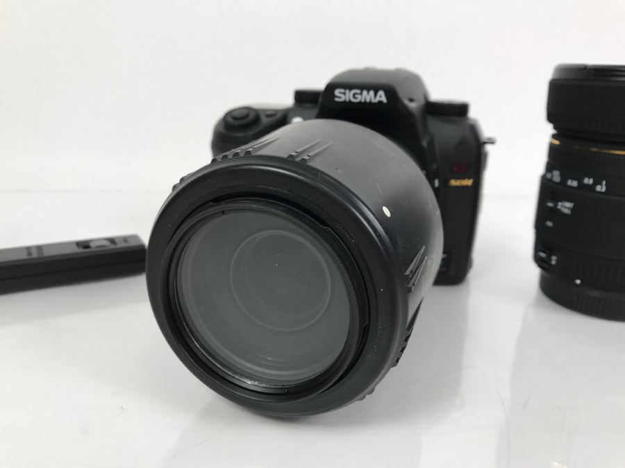 SIGMA Digital Camera SD14 14MP Digital SLR With Camera Case, SIGMA 50MM DG Macro Autofocus Lens And SIGMA 70–300mm F/4–5.6 APO DG Macro Lens - See All Photos [Photo 5]