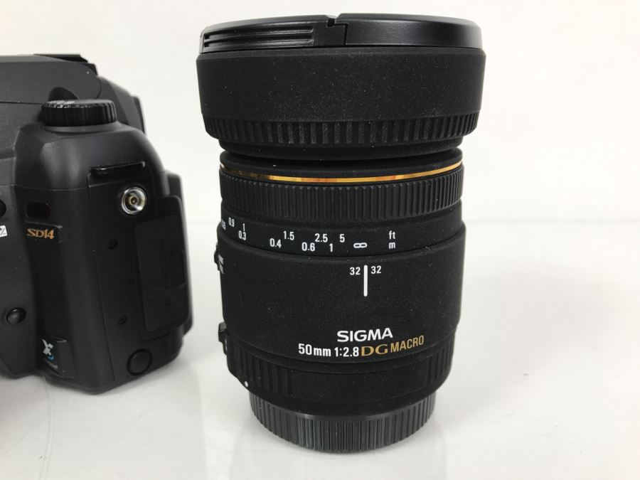 SIGMA Digital Camera SD14 14MP Digital SLR With Camera Case, SIGMA 50MM DG Macro Autofocus Lens And SIGMA 70–300mm F/4–5.6 APO DG Macro Lens - See All Photos [Photo 8]