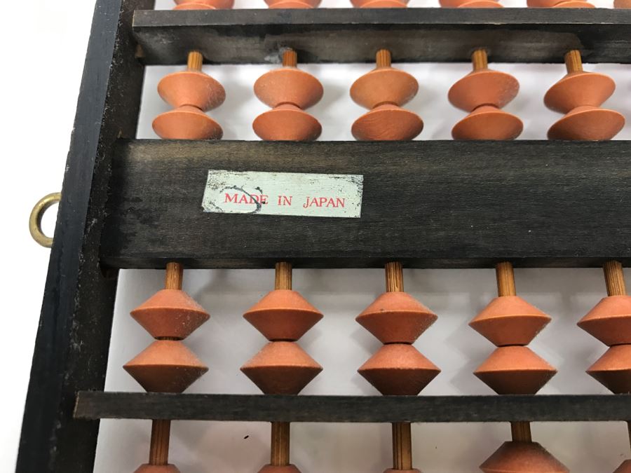 Old Japanese Abacus Calculator - Part Of Calculator Exhibit From Kenneth S. Deffeyes [Photo 8]