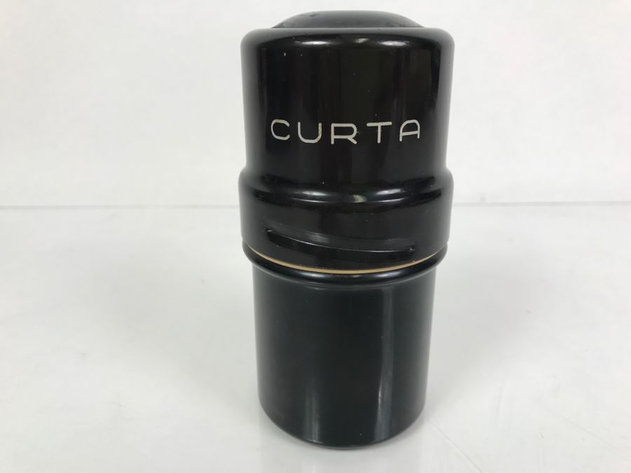 RARE CURTA Type I Mechanical Calculator With Metal Case And Manuals By Contina Ltd Mauren System Curt Herzstark Made In Liechtenstein Custom Union With Switzerland No. 40868 Very Good Condition Estimate $1,600 [Photo 4]