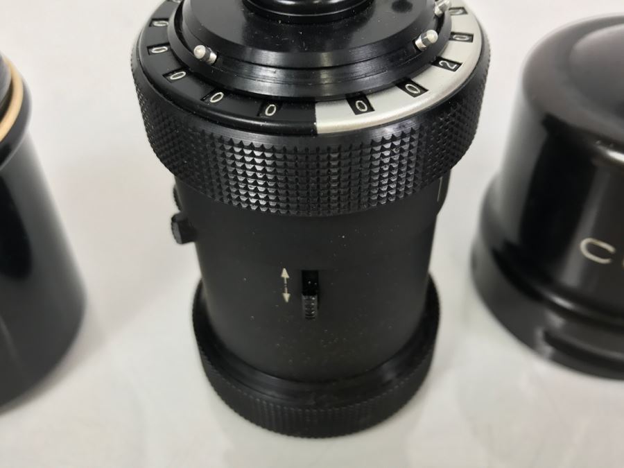 RARE CURTA Type I Mechanical Calculator With Metal Case And Manuals By Contina Ltd Mauren System Curt Herzstark Made In Liechtenstein Custom Union With Switzerland No. 40868 Very Good Condition Estimate $1,600 [Photo 16]
