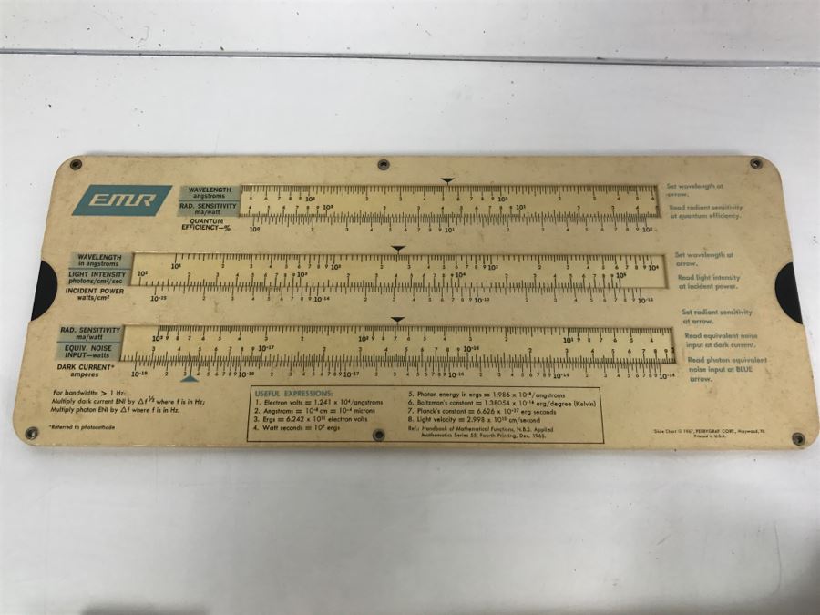 Collection Of Vintage Slide Rules And Manuals Keuffel & Esser From Kenneth S. Deffeyes Calculator Exhibit [Photo 19]