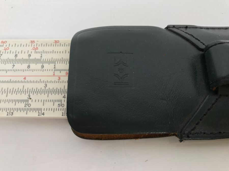 Collection Of Vintage Slide Rules And Manuals Keuffel & Esser From Kenneth S. Deffeyes Calculator Exhibit [Photo 16]