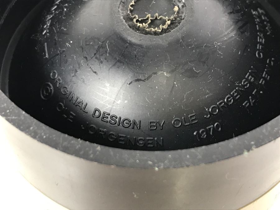 Vintage 1970 Ole Jorgensen Creative Workshop Universal Circle Slide Rule Made In Denmark From Kenneth S. Deffeyes Calculator Exhibit [Photo 13]