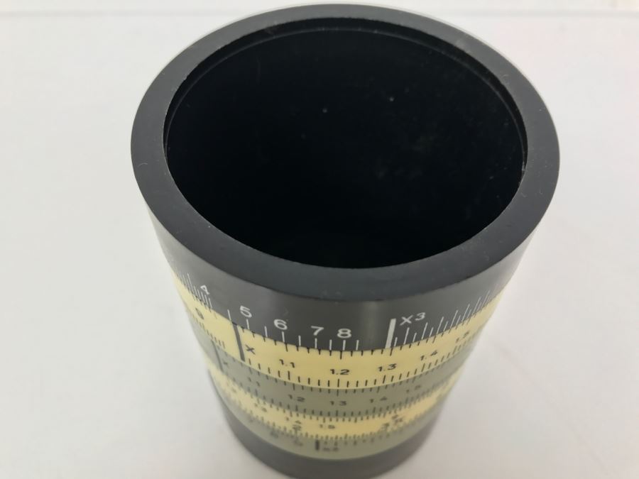 Vintage 1970 Ole Jorgensen Creative Workshop Universal Circle Slide Rule Made In Denmark From Kenneth S. Deffeyes Calculator Exhibit [Photo 7]