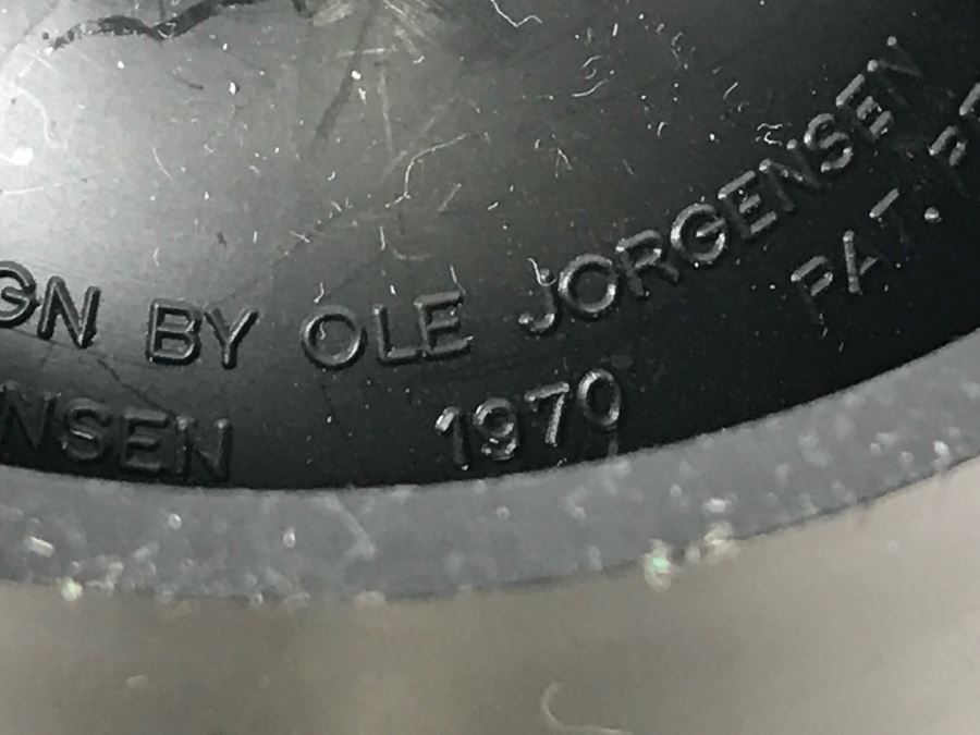 Vintage 1970 Ole Jorgensen Creative Workshop Universal Circle Slide Rule Made In Denmark From Kenneth S. Deffeyes Calculator Exhibit [Photo 14]