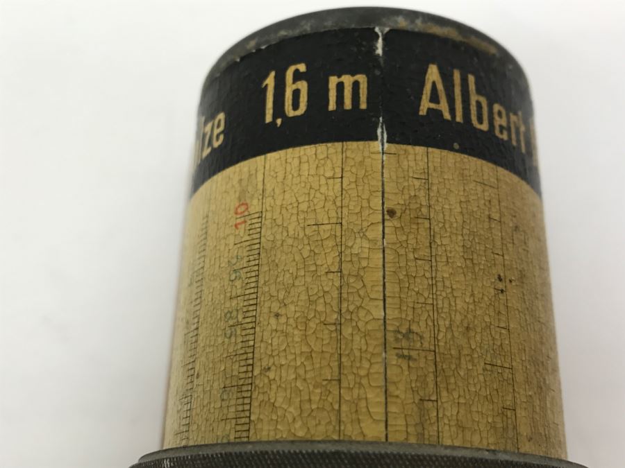 Vintage Albert Nestler 1.6m Cylindrical Rule Rechenwalze Lahr, Germany Circa 1930 [Photo 10]