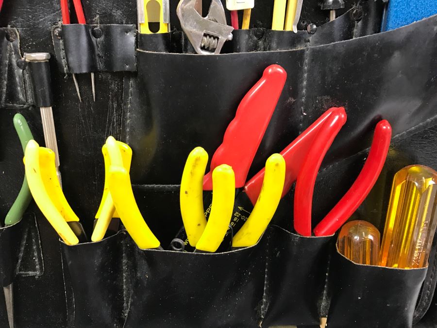 Jensen Tools And Alloys Tool Case Filled With Tools Including Screwdrives, Pliers, Wrenches - See All Photos To See Lower Compartment Tools - Kenneth S. Deffeyes Tools [Photo 8]