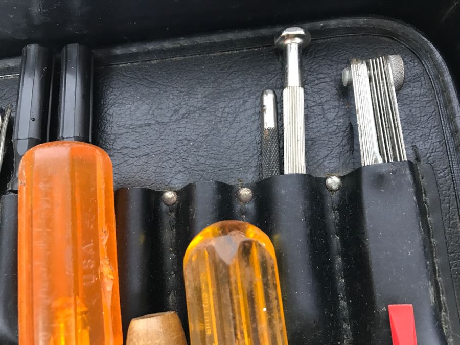 Jensen Tools And Alloys Tool Case Filled With Tools Including Screwdrives, Pliers, Wrenches - See All Photos To See Lower Compartment Tools - Kenneth S. Deffeyes Tools [Photo 23]