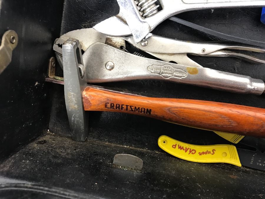 Jensen Tools And Alloys Tool Case Filled With Tools Including Screwdrives, Pliers, Wrenches - See All Photos To See Lower Compartment Tools - Kenneth S. Deffeyes Tools [Photo 25]